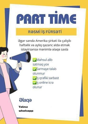 doner is elanlari: Online İş Telefonun İlə Pul qazan