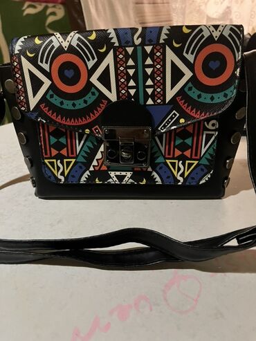 женские кожаные длинные перчатки: Сумка на плечо, Б/у