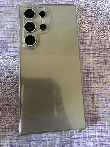 Samsung: Samsung Galaxy S24 Ultra, 256 GB, rəng - Gümüşü, Düyməli, Barmaq izi, Face ID