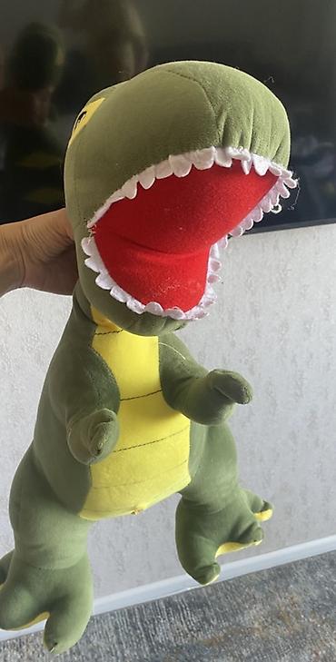 Игрушки: Мягкая игрушка «Динозавр T‑Rex», большой - Материал: мягкий — 1