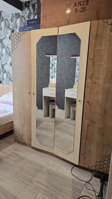 Yataq otağı dəstləri: İkinəfərlik çarpayı, Dolab — 1