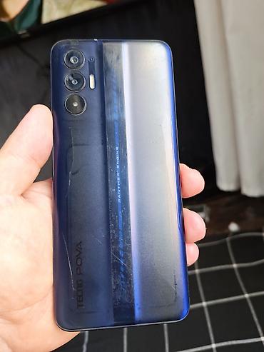 tecno pova 3: Tecno Pova, 128 GB, rəng - Mavi, Barmaq izi — 1