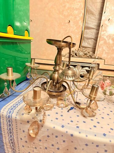Ковры: Люстра, 6 ламп, Металл