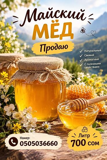 куплю продам мед: Майский мёд - Натуральный, свежий и ароматный - С полезными — 1