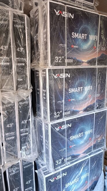 Телевизоры: Срочная акция Телевизоры Yasin 32 cmart С интернетом Экран защитный