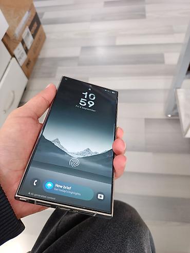 core 2 duo: Samsung Galaxy S24 Ultra, Б/у, 256 ГБ, цвет - Голубой, 2 SIM — 6
