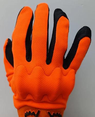 Oprema za bicikliste: MTB/motokros rukavice – narančasto/crne - Lagane i prozračne: gornji — 12