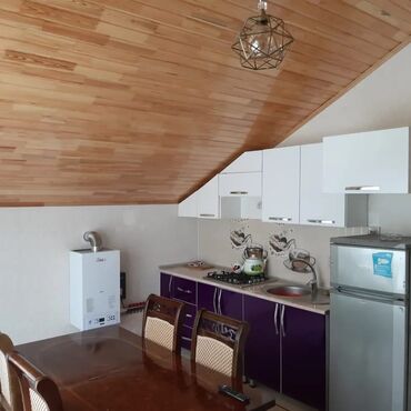 Günlük kirayə evlər: 80 kv. m, 3 otaqlı, Telefon, Kombi, Qaz — 4