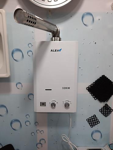 Пятиминутки: ALEV qazla işləyən su qızdırıcısı – 32 kW Xüsusiyyətlər: - Güc: 32 kW — 4