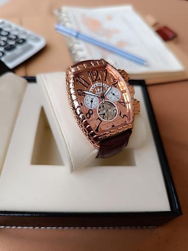 frank müller saat: Franck Muller üslubunda zərif qol saatı. Saat tonno formalı iri — 1