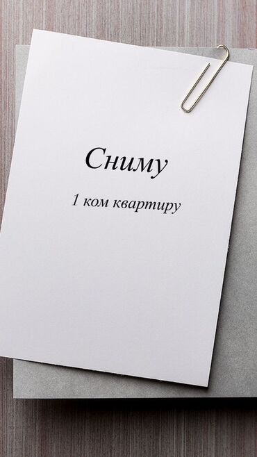 сниму евартиру: 1 комната, Собственник