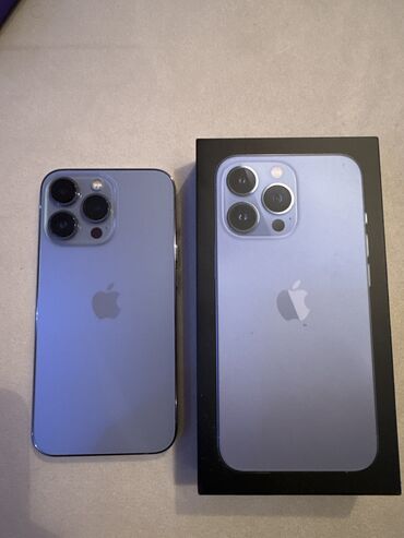 Apple iPhone: IPhone 13 Pro, 128 GB, Sierra Blue, Face ID