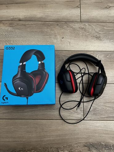 Наушники: Продаю ОРИГИНАЛЬНЫЕ игровые наушники LOGITECH G332 на usb 3.5mm jack