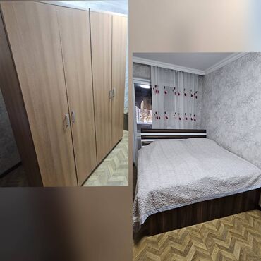 Двуспальная кровать, Шкаф, Б/у