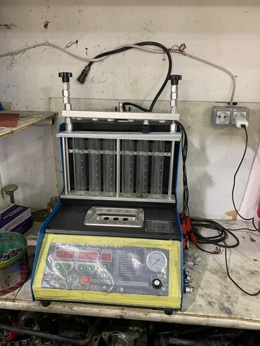 Avtoservis avadanlıqları: Benzin injektorlarının yoxlanması və təmizlənməsi üçün stend/aparat - — 14