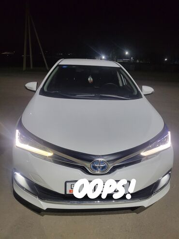 тоиота: Toyota Corolla: 2018 г., 1.8 л, Автомат, Гибрид, Седан