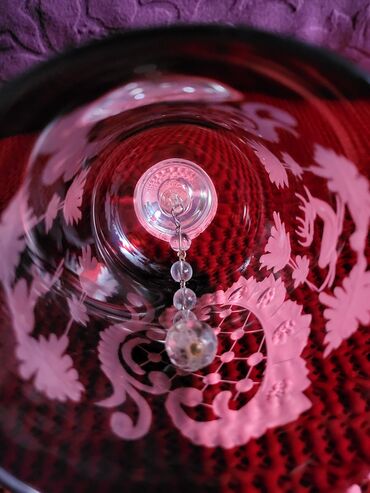 Ostali kućni dekor: Zvono novo Bohemija kristal rucno gravirano 70te. Kristalno — 17