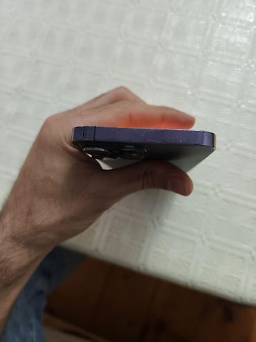 iphone 14 pro ekranı: IPhone 14 Pro, 128 GB, Deep Purple, Simsiz şarj — 5