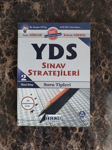 soz ve izi: YDS Sınav stratejiləri. Kitab yenidir. Ister yds imtahanından keçmək