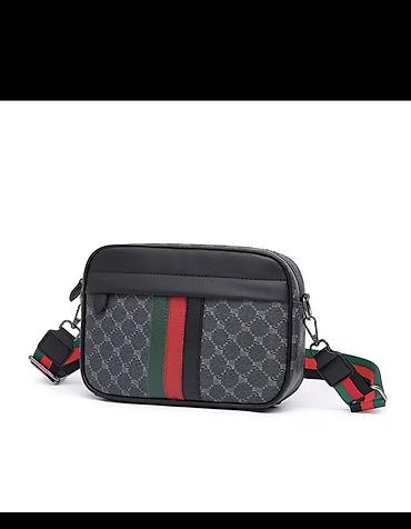 сумки чемодан: Классическая сумка, Gucci, Материал: Искусственная кожа, Застежка на молнии, Унисекс, Новый — 1