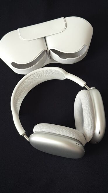 наушники аирподс макс цена: Каптагычтар, Apple, Жаңы, Электр зымсыз (Bluetooth), Классикалык