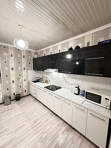 Аренда квартир: 3 комнаты, Курманжан-Датка мкр., Собственник, Семейным, С мебелью полностью — 4
