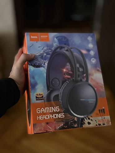 razer blackshark v2 x: Hoco Gaming Headphones – Hi‑Res Audio dəstəyi ilə oyun üçün naqilli — 1