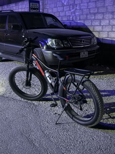 qaçış aparatı satış: Elektrik fat-bike velosiped - Güclü elektrik mühərriki və inteqrə
