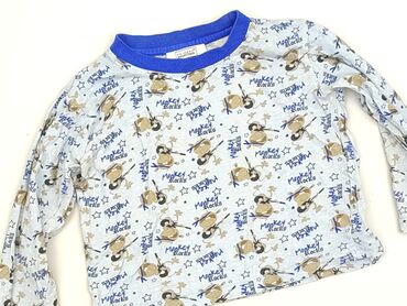 wzorzysta koszula: Bluzka, Primark, 3-4 lat, 98-104 cm, stan - Idealny