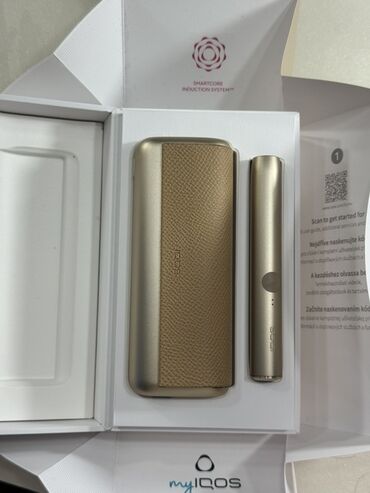 Qəlyan, vayp və aksesuarları: Məhsul: IQOS ILUMA Prime – Smartcore Induction System Çox az işlənilib