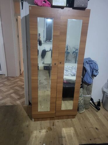 шкаф под стиральную машину в ванной: İşlənmiş, Açılan, 2 qapılı Düz dolab, Qarderob, paltar dolabı