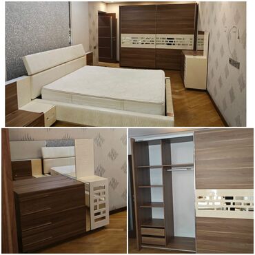 İkinəfərlik çarpayı, Dolab, Termo, 2 tumba, İşlənmiş