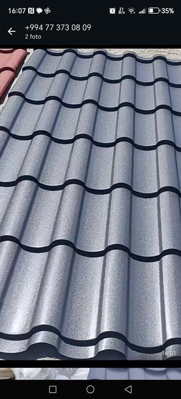 Şifer: Şifer, Dəmir, Pulsuz çatdırılma, Ödənişli quraşdırma, Zəmanətli, Kredit yoxdur — 13