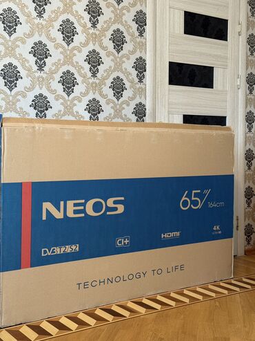 Техника для кухни: Новый Телевизор Neos LED экран 65" 4K (3840x2160), Самовывоз