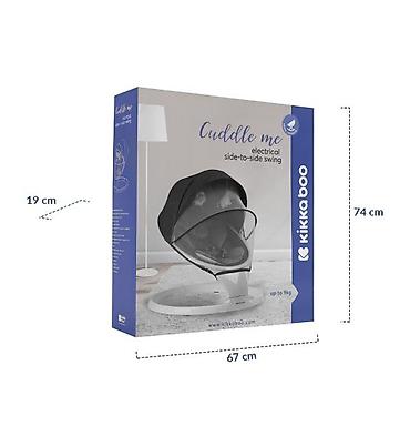 bele patike 36: KIKKA BOO Ljuljaška CUDDLE ME sa daljinskim upravljačem – light grey — 10
