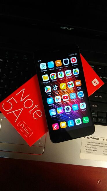 xiaomi 3: Xiaomi Redmi Note 5, 32 GB, rəng - Gümüşü, 
 Sensor, Barmaq izi, İki sim kartlı