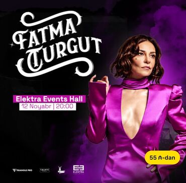baki budapest bilet qiymetleri: Fatma Turgut konsertinə bilet