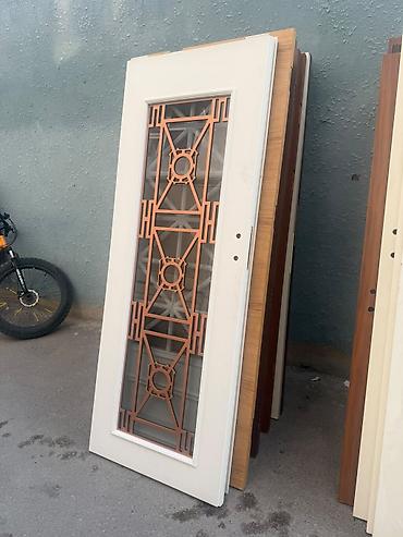 ağ qapı: Şüşəli dekorativ otaq qapıları - Material: MDF əsaslı qapı lövhəsi — 4