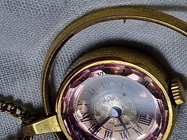 Другие ювелирные изделия: Ссср позолота. подвеска-часы на цепочке. ' ЧАЙКА' МЕХАНИКА. Часы и — 6