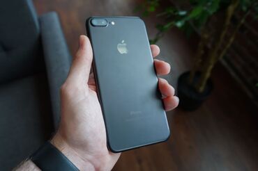 айфон 7 плюс 32гб: IPhone 7 Plus, Колдонулган, 256 ГБ, Кара, 68 %