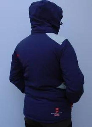 Odeća za skijanje: Ski/snowboard jakna – muški model, trobojna (tamno plava, crvena — 16