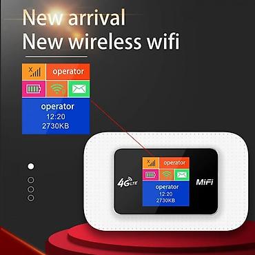 4g wifi modem: İstənilən simkartı dəstəkləyir,wifi yaradır,lazımlı məhsul 10cihaza — 1