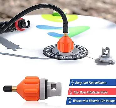 Vodeni sportovi: Univerzalni adapter za pumpu za SUP/čamce/kajake - Adapter za — 8