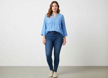 bluzka srebrną nitką: The Collection Debenhams, Жіноча блуза, розмір 4XL