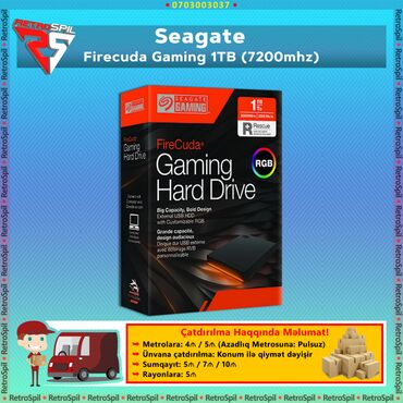 hdd qiymeti: Xarici Sərt disk (HDD) Western Digital (WD), 1 TB, 7200 RPM, 2.5", Yeni