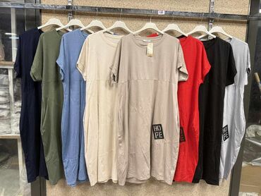 haljine za punije žene srednjih godina: 2XL (EU 44), color - Beige, Short sleeves at lalafo.rs haljine za punije žene srednjih godina: 2XL (EU 44), color - Beige, Short sleeves