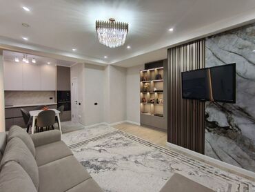 Продажа квартир: 1 комната, 46 м², Элитка, 8 этаж, Дизайнерский ремонт