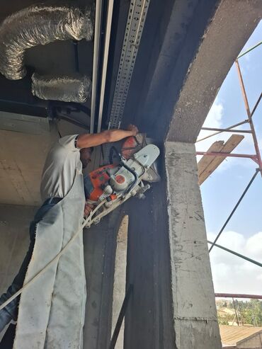 qapi taxda: Beton kesimi beton kesen beton deşen betonlarin kəsilmesi deşilmesi