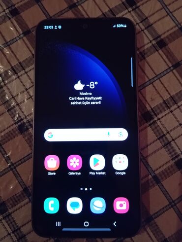 samsunq a10: Samsung Galaxy S23 FE, 256 GB, rəng - Boz, Barmaq izi, İki sim kartlı