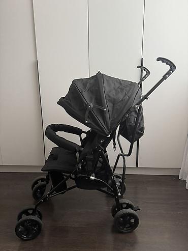 Uşaq arabaları: Səyahət üçün yüngül uşaq arabası satılır. Çəkisi 6kg-dır. 2026 mart — 5